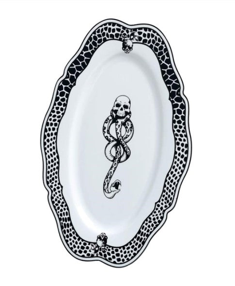 Harry Potter Voldemort Death Eater Dark Mark Porcelain 14" Serving Platter