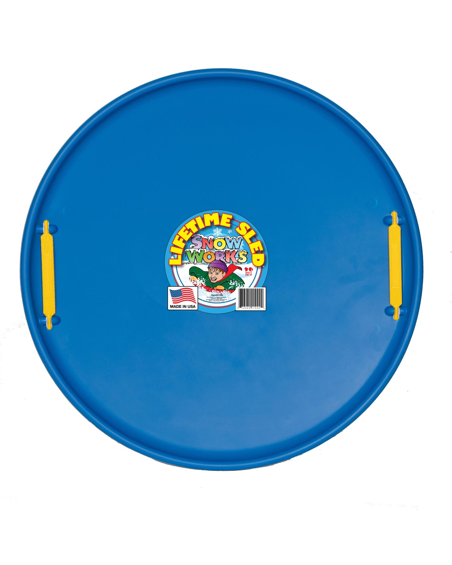 Blue Snow Saucer Snow Disk