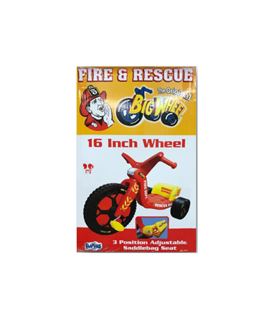 The Original Big Wheel Fire & Rescue 911 Edition 16" Tricycle