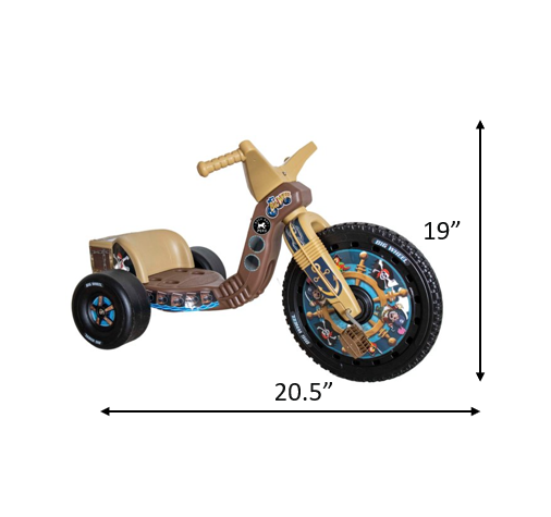 The Original Big Wheel Pirate Edition 16" Trike